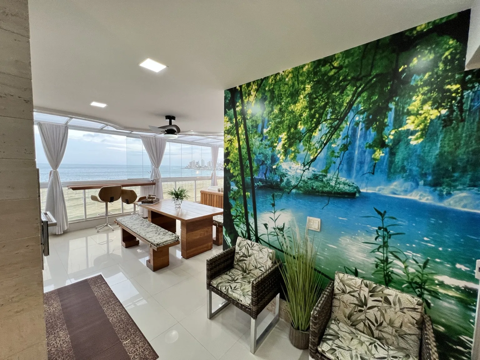 Luxury oceanfront condo photo