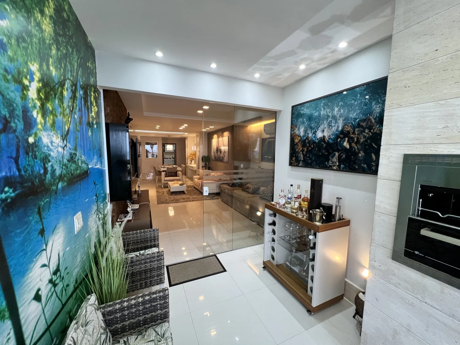 Luxury oceanfront condo photo